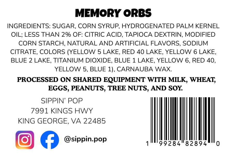 Sippin' POP'D Memory Orbs - Image 3